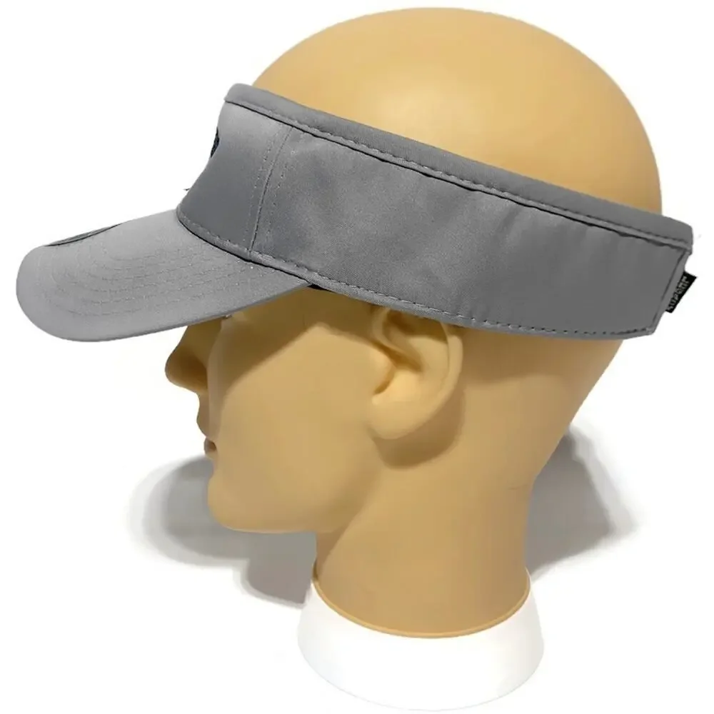 USNA United States Naval Academy Adjustable Visor Hat Gray Legacy CFV NWT